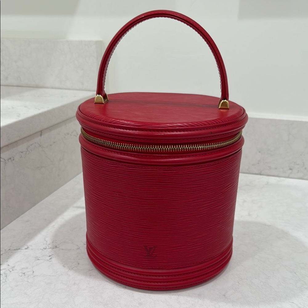 Red Louis Vuitton Cannes Bag